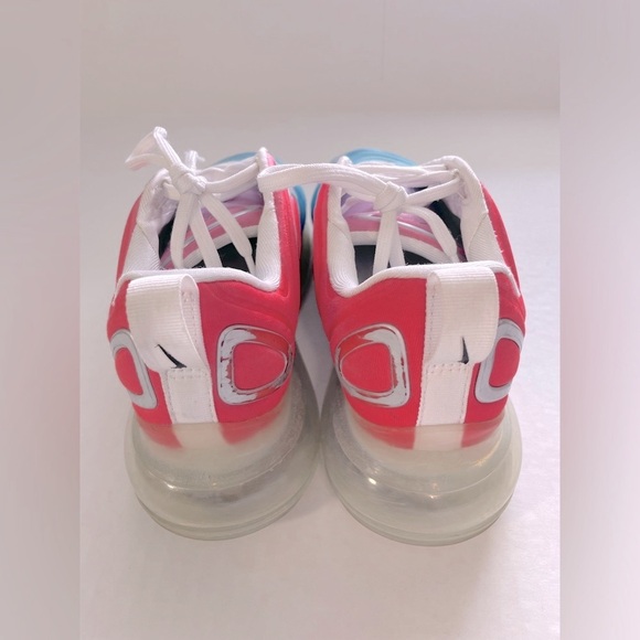 Nike Air Max 720 Pink Sea Shoes Lava Glow Blue Flury - Picture 6 of 7
